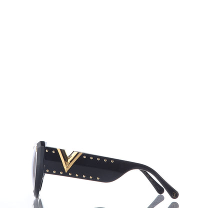 Louis Vuitton My Fair Lady Studs Sunglasses Z1146E Black 3 of 8