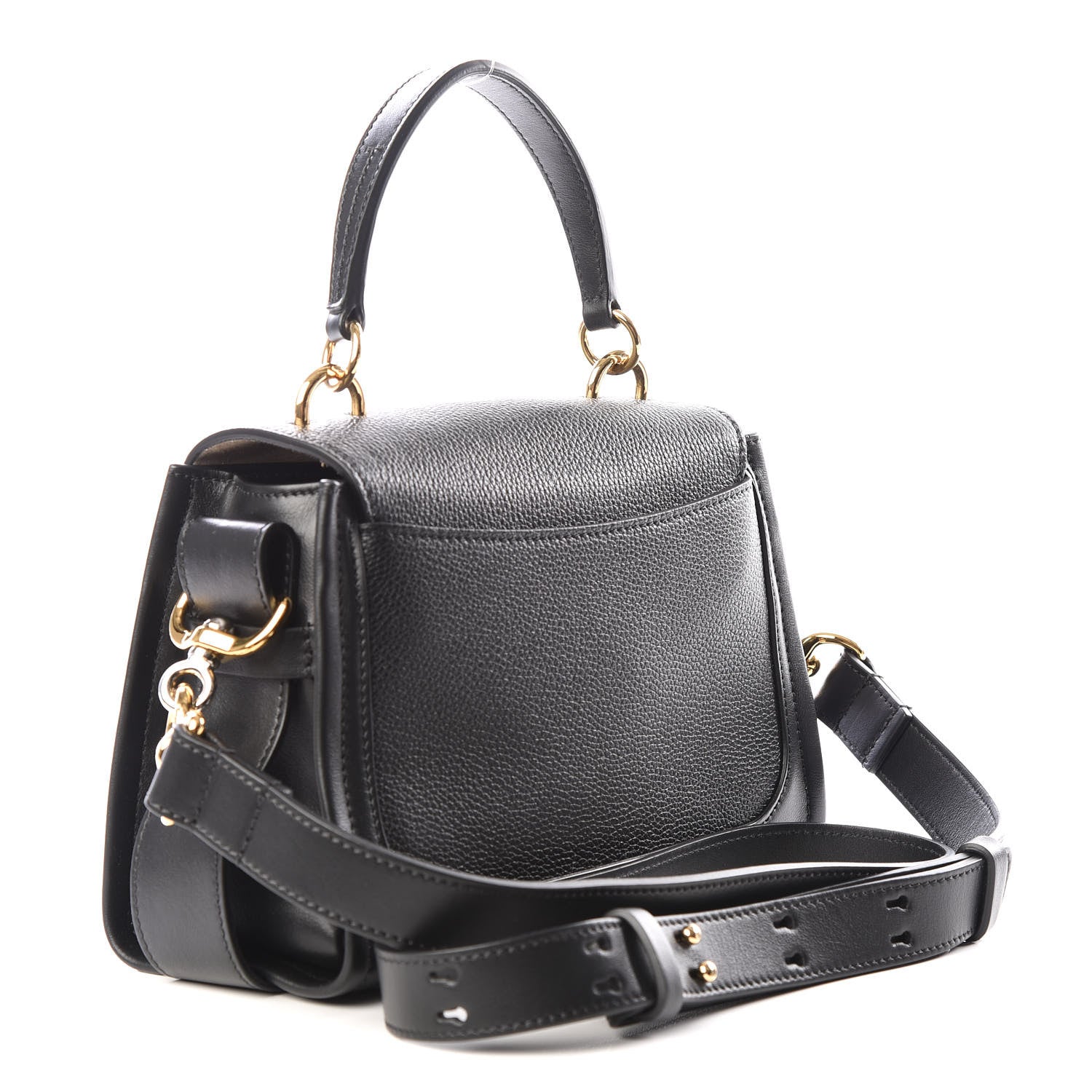 Chloe Calfskin Mini Tess Day Bag Black 2 of 11