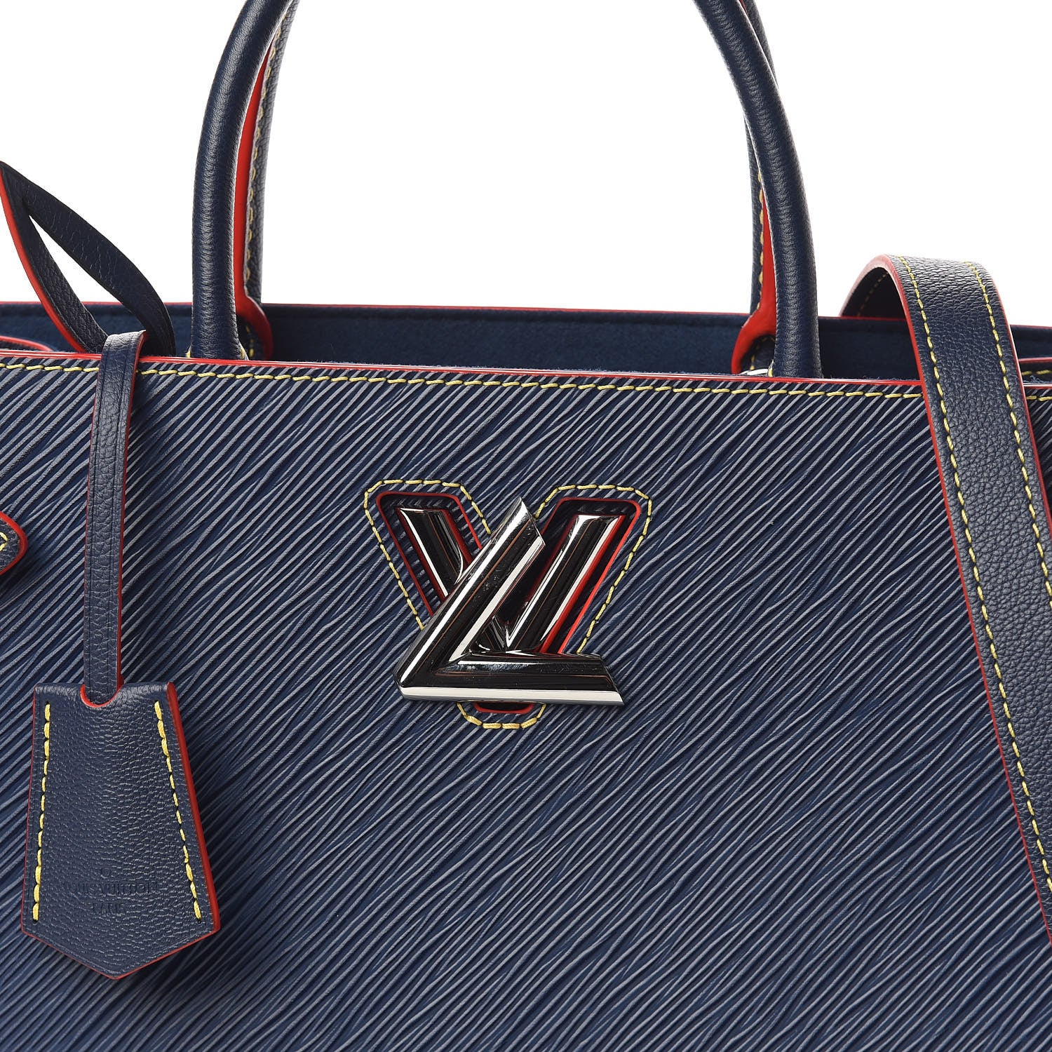 Louis Vuitton Epi Twist Tote Indigo 9 of 9