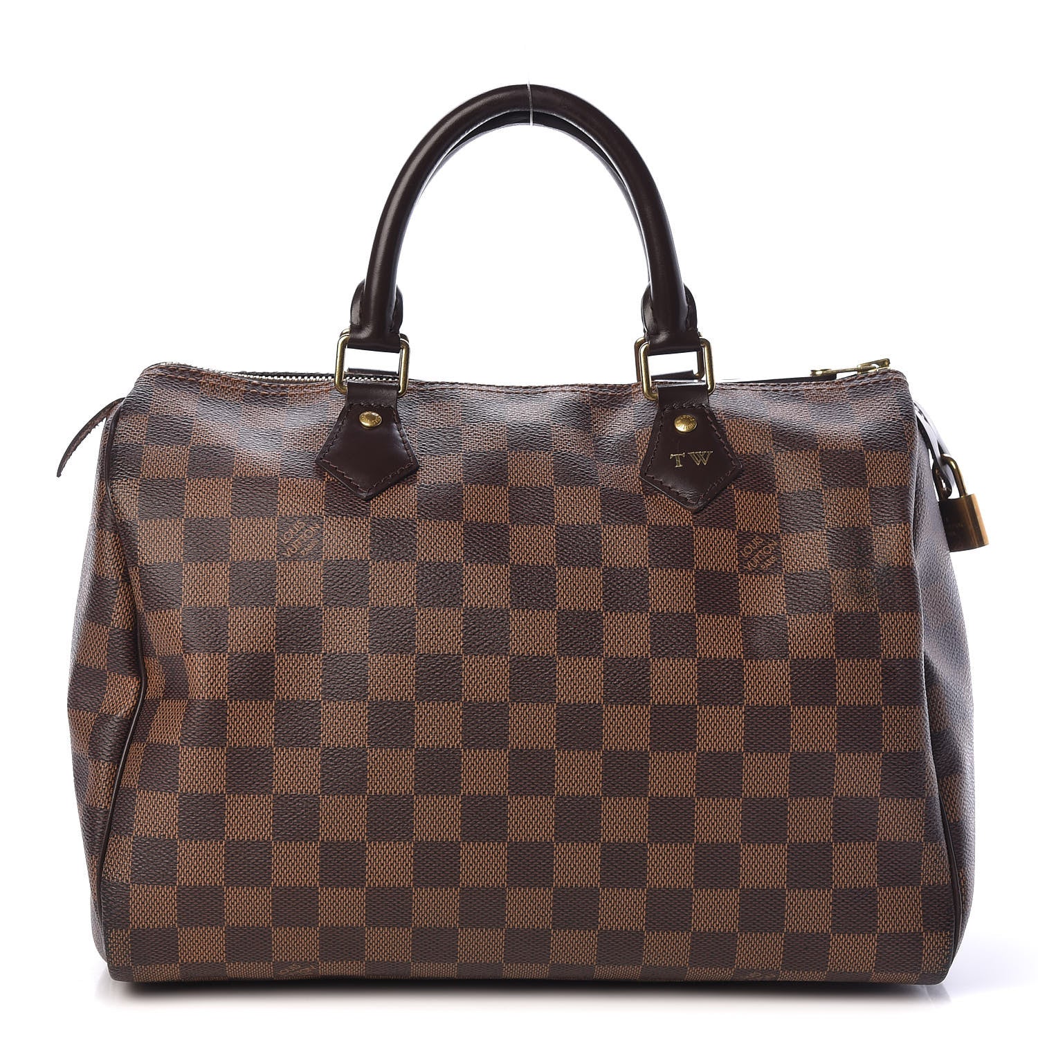 Louis Vuitton Damier Ebene Speedy 30 1 of 12