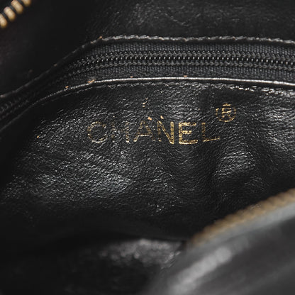 Chanel Lambskin Quilted Tassel Camera Case Black 6 of 14