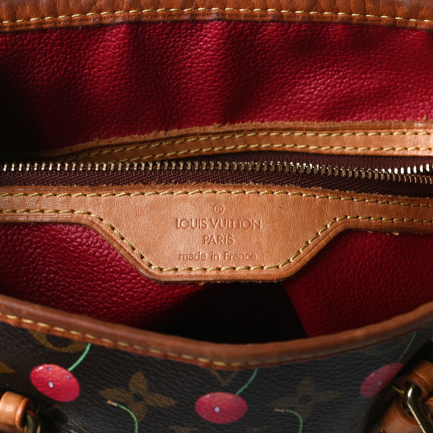 Louis Vuitton Monogram Cerises Bucket Bag 6 of 20