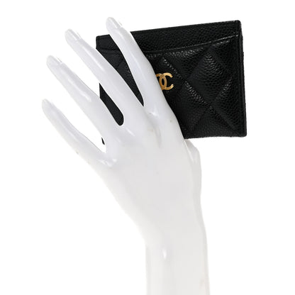 Chanel Caviar Quilted Card Holder Black 2 of 11