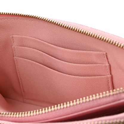Chanel Iridescent Caviar Quilted Small Clutch With Chain Pink 15 of 16