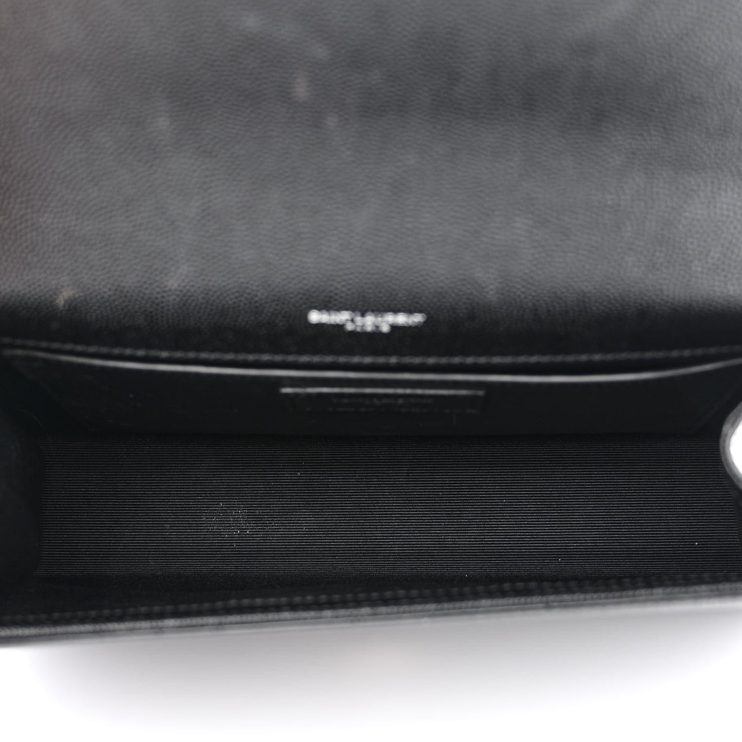 Grain De Poudre Medium Classic Monogram Kate Satchel Black