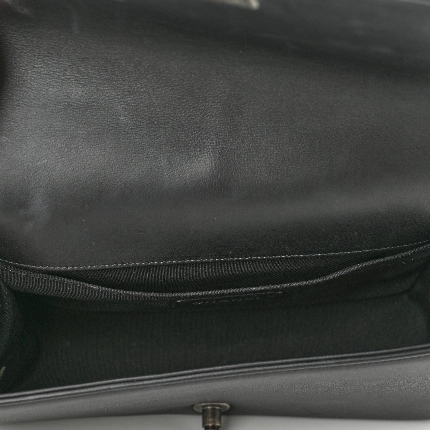 Chanel Calfskin Quilted Medium Boy Flap Black 5 of 10