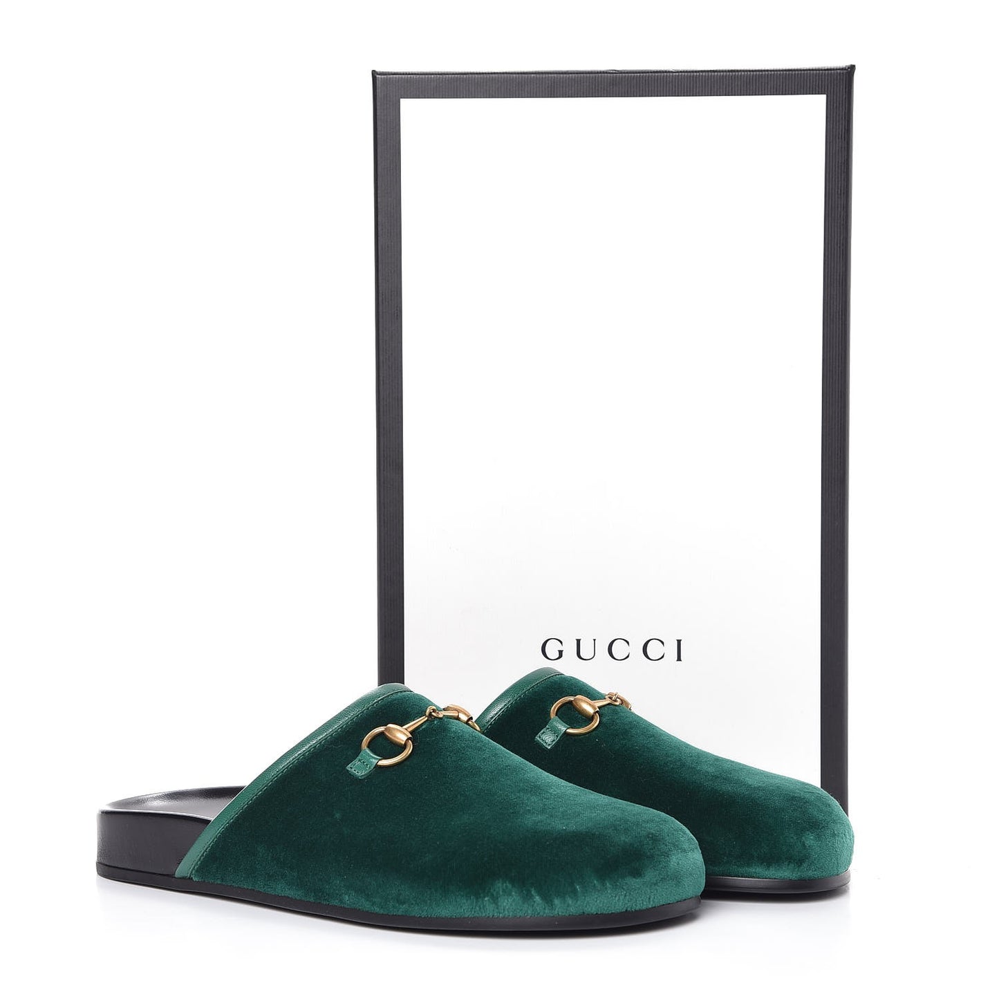 Softy Velvet Malaga Kid Womens Horsebit River Slippers 37 Emerald