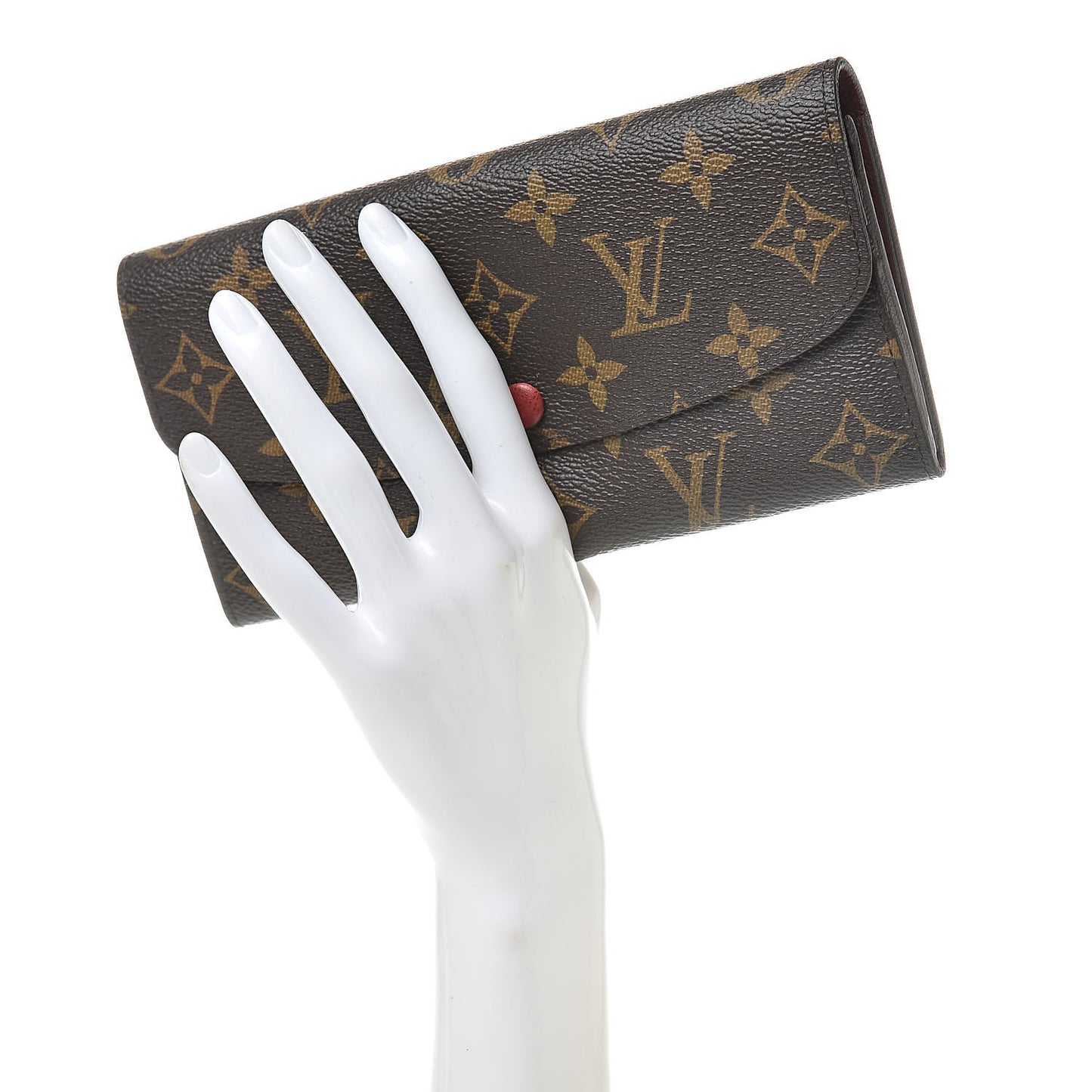 Monogram Emilie Wallet Fuchsia