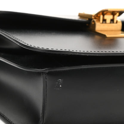 Celine Box Calfskin Teen Classic Box Flap Bag Black 9 of 10