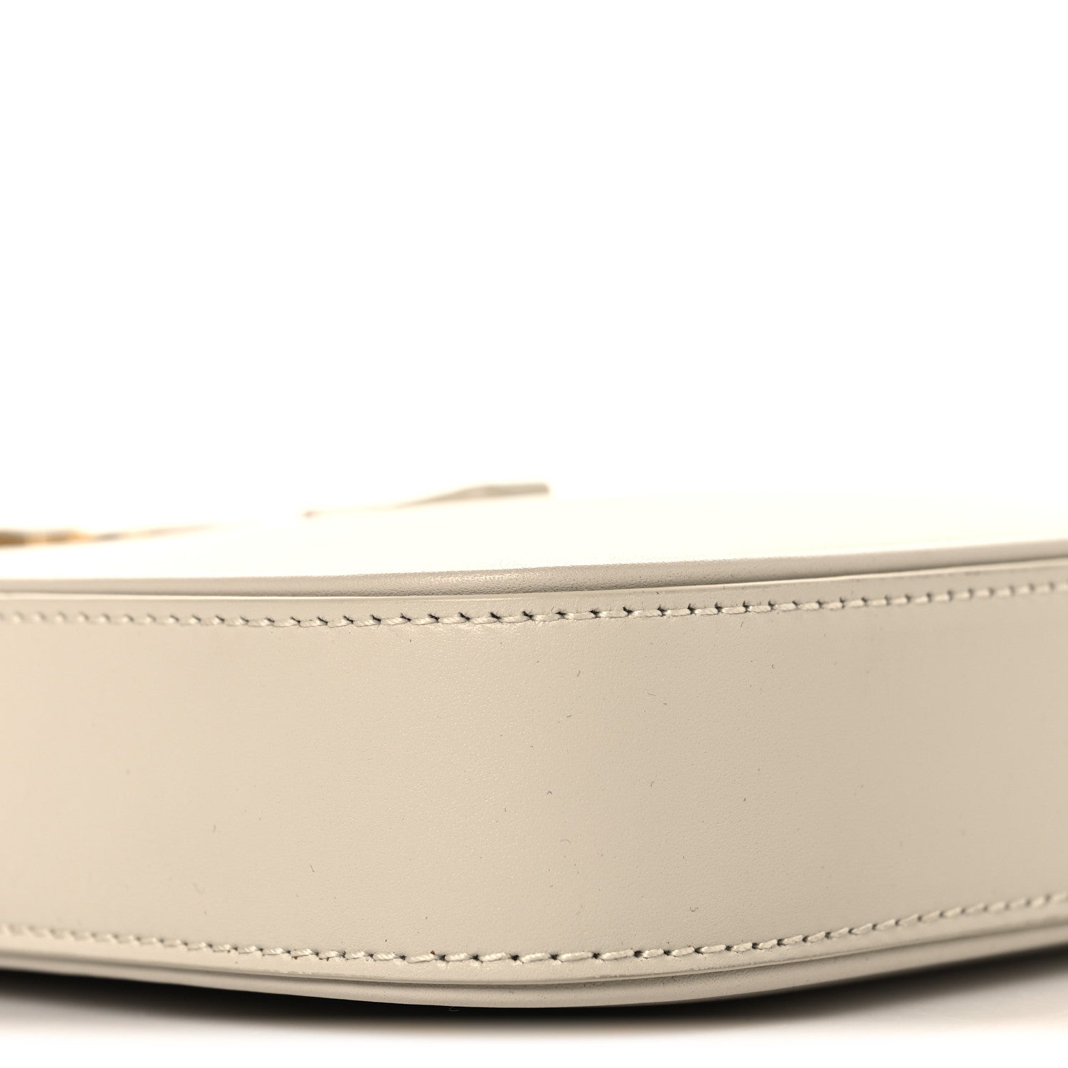 Saint Laurent Smooth Calfskin Le 5 A 7 Vertical Hobo Crema Soft 9 of 10