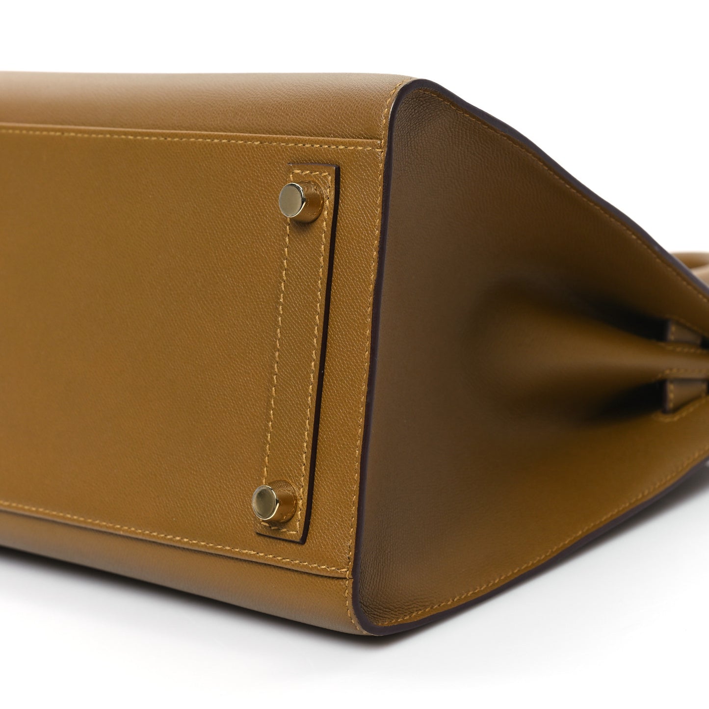 Madame Calfskin Birkin Sellier 30 Bronze Dore