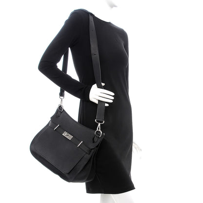 Hermes Taurillon Clemence Jypsiere 34 Black 2 of 7