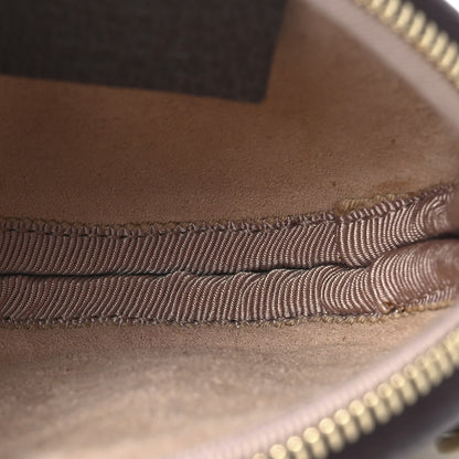 Gucci GG Supreme Monogram Web Ophidia Round Coin Purse Beige New Acero 5 of 8