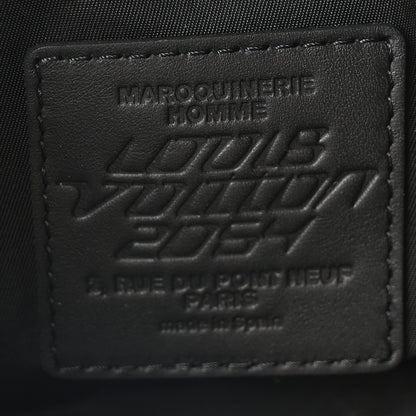 Louis Vuitton Monogram 3D 2054 Drawstring Backpack Grey Black 6 of 9