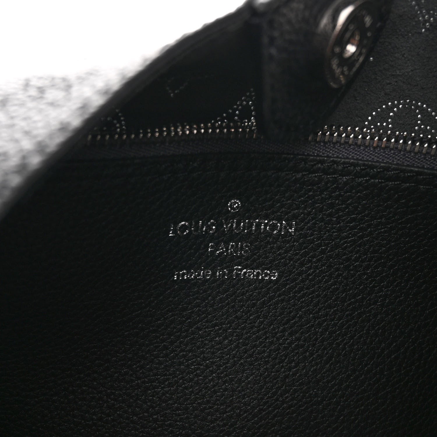 Louis Vuitton Mahina Carmel Hobo Black 5 of 10