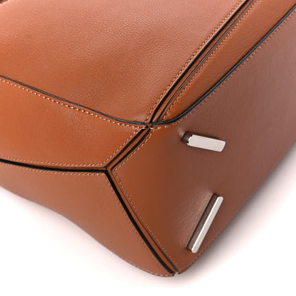Loewe Calfskin Medium Puzzle Bag Tan 10 of 11