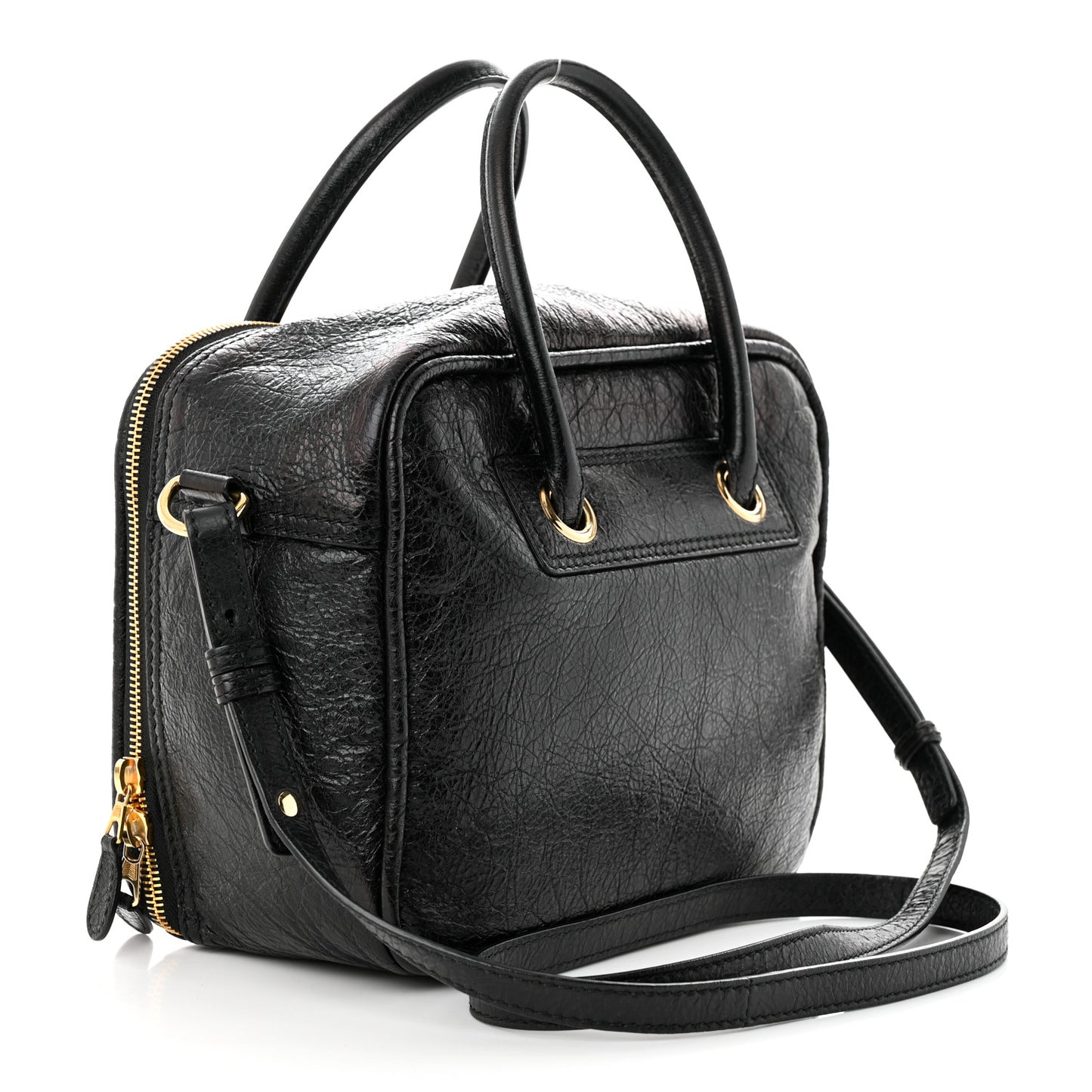 Agneau S Blanket Square Tote Black