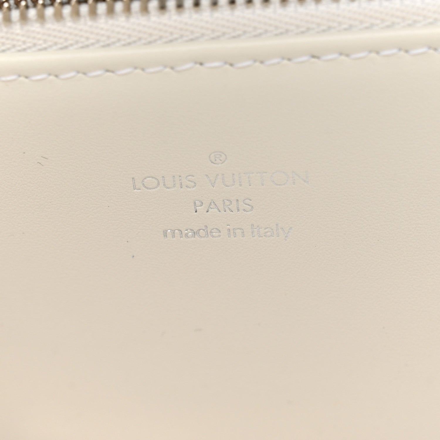 Louis Vuitton Calfskin Reverse Monogram Swing White 6 of 10