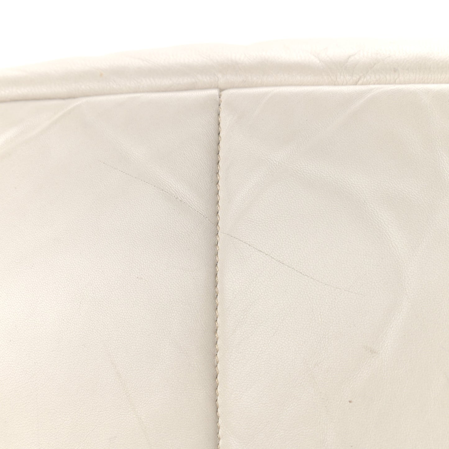Nappa Bomber Tote Bianco