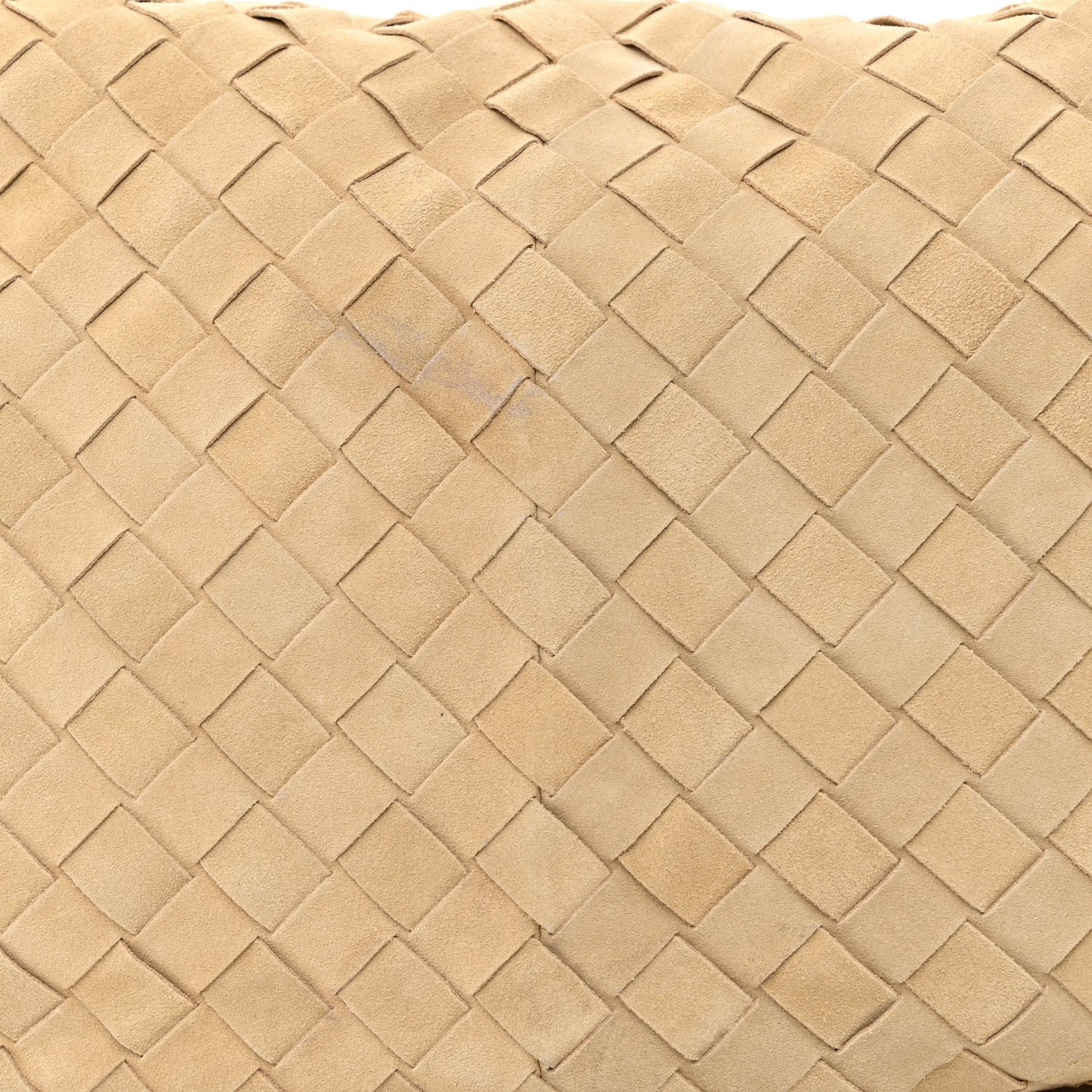 Suede Intrecciato Small Jodie Sand