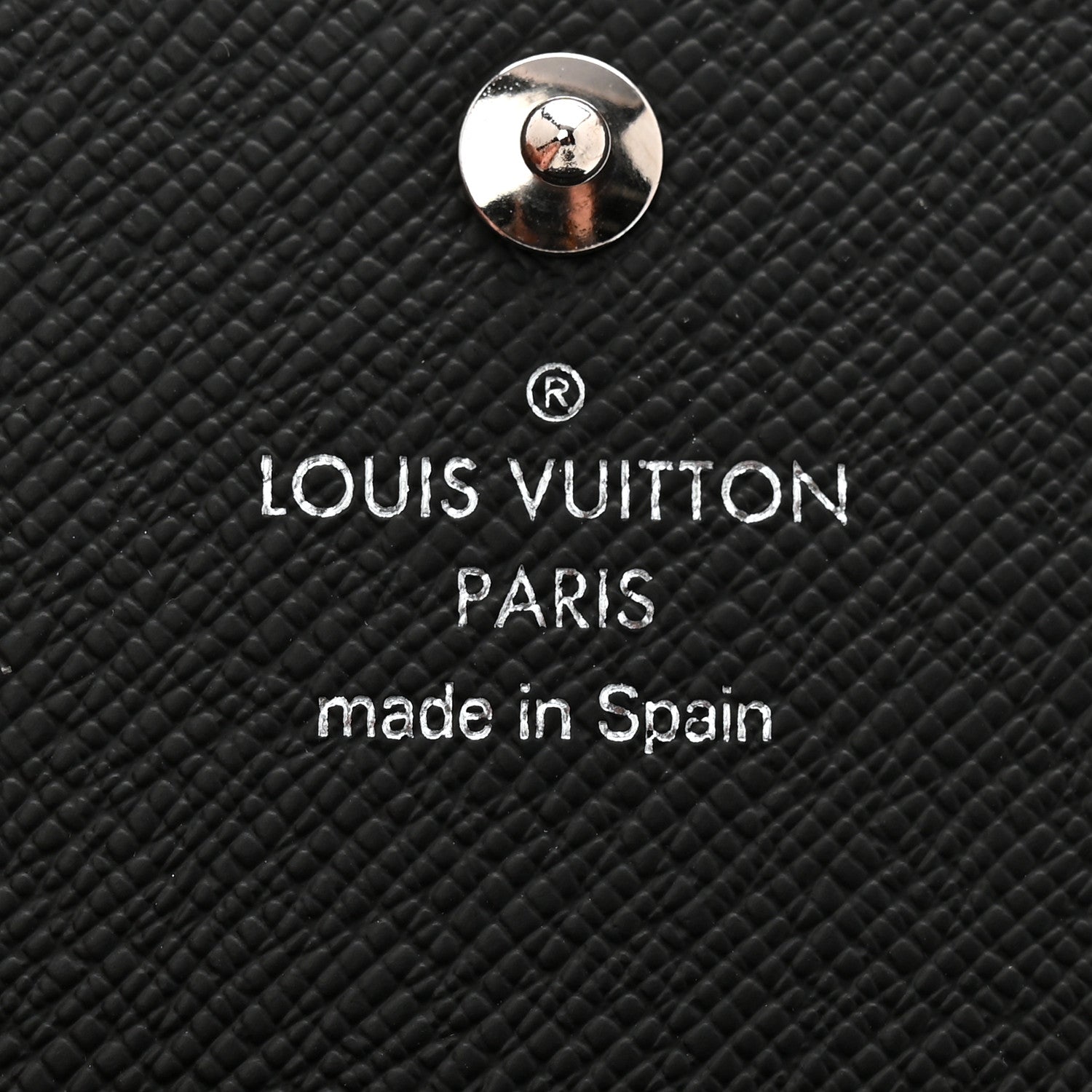 Louis Vuitton Epi Business Card Holder Black 6 of 8