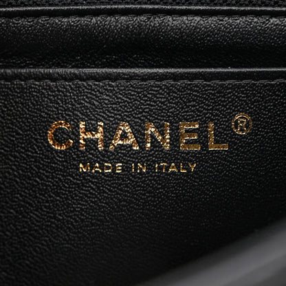 Chanel Lambskin Quilted Mini Rectangular Flap Black 7 of 11