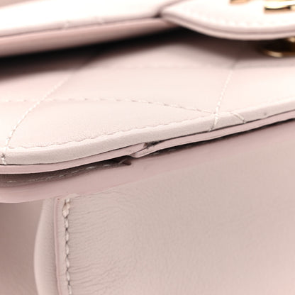 Chanel Calfskin Quilted Coco Lady Flap Light Purple 11 of 16