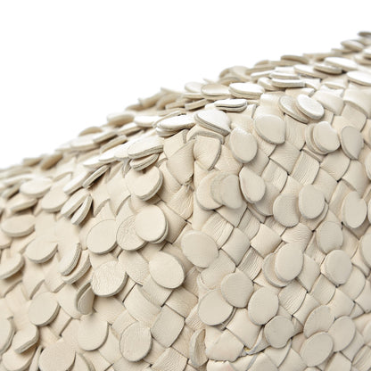Bottega Veneta Nappa Intrecciato Medium Paillettes Cabat Cream 9 of 10