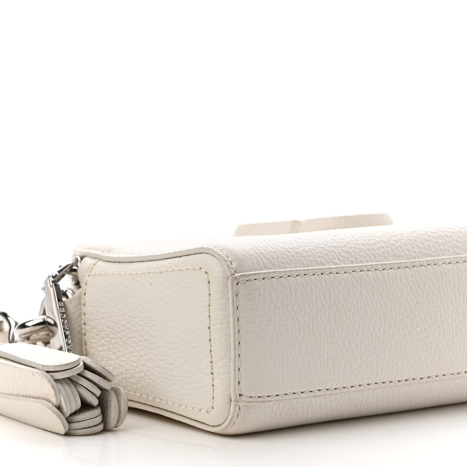 Marc Jacobs Calfskin Shutter Camera Crossbody Bag White 9 of 10