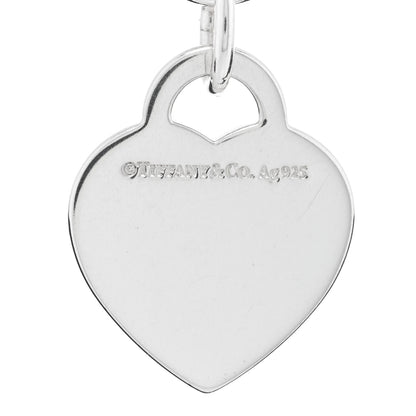 Tiffany Sterling Silver Return to Tiffany Heart Tag Charm Bracelet 3 of 4
