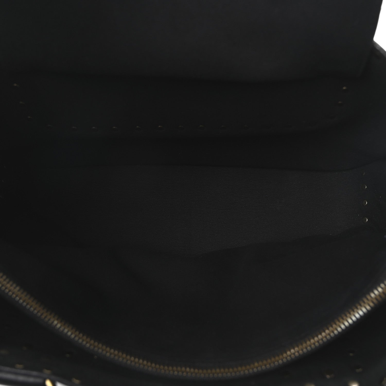 Celine Pebbled Calfskin Studded Boogie Satchel Black 5 of 10