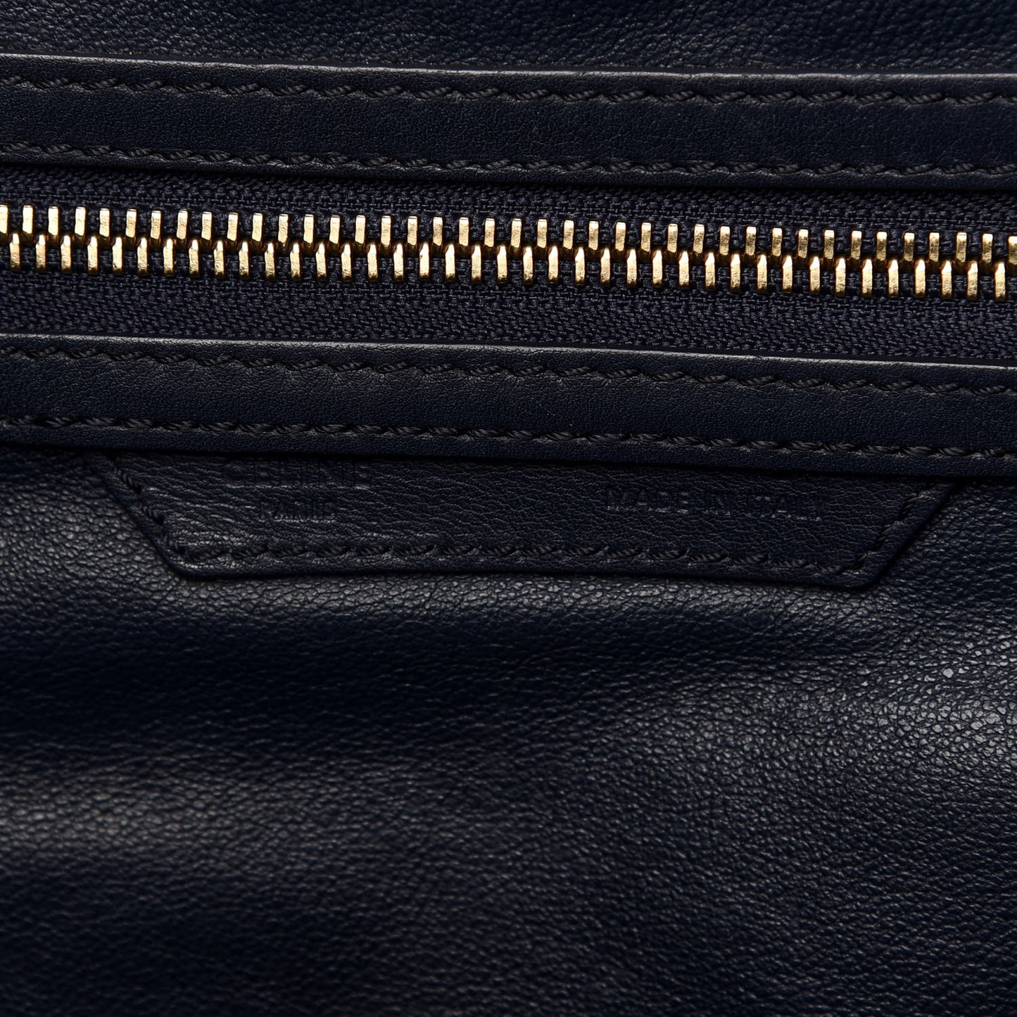 Smooth Calfskin Mini Luggage Midnight