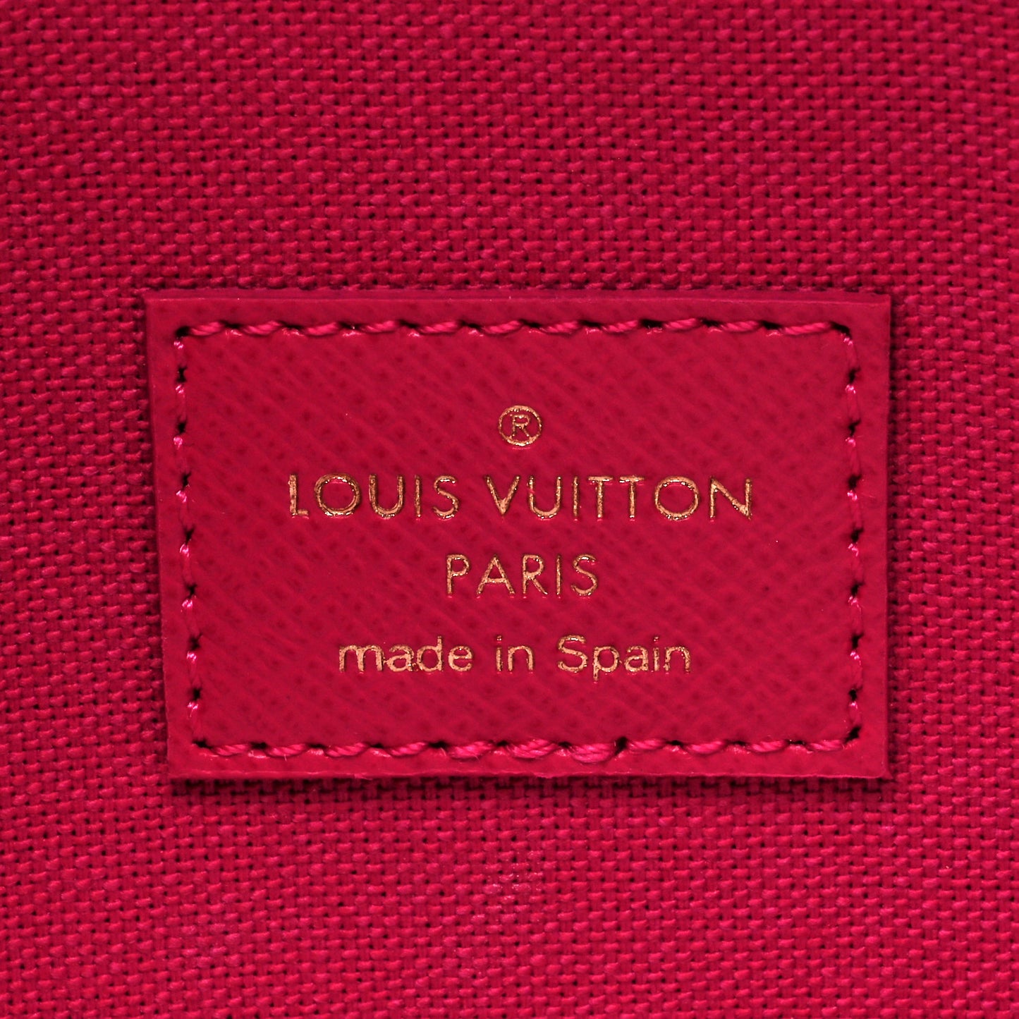 Monogram 2021 Christmas Animation Hollywood Pochette Felicie Chain Wallet Fuchsia