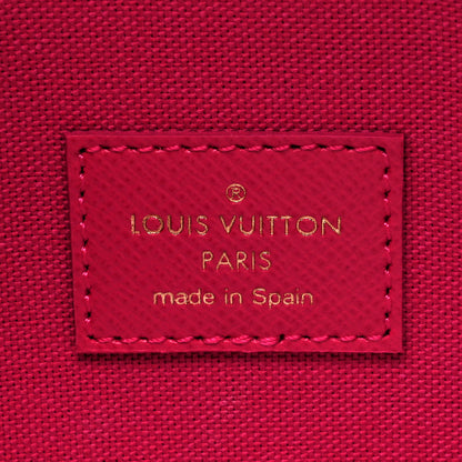 Louis Vuitton Monogram 2021 Christmas Animation Hollywood Pochette Felicie Chain Wallet Fuchsia 9 of 11
