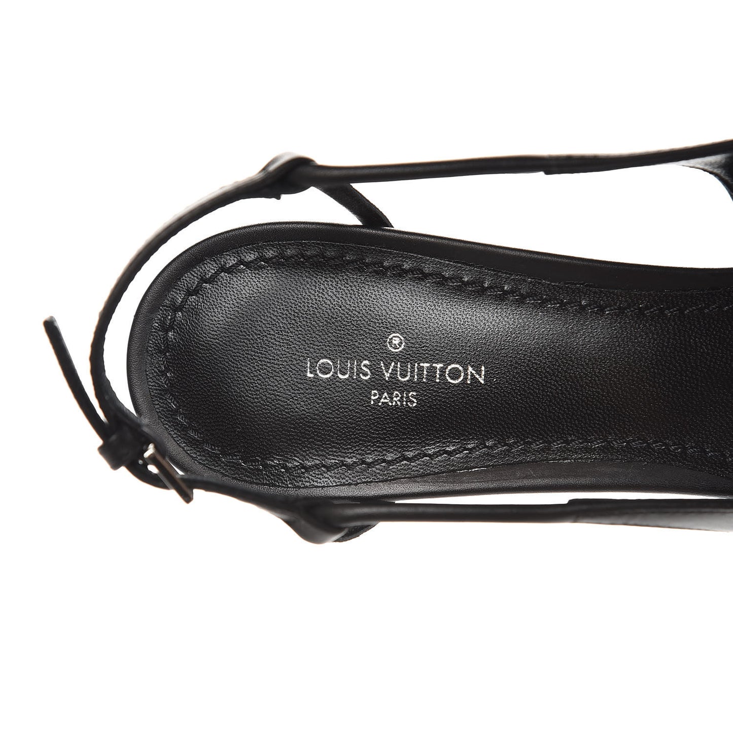 Calfskin Urban Twist Slingback Pumps 36 Black