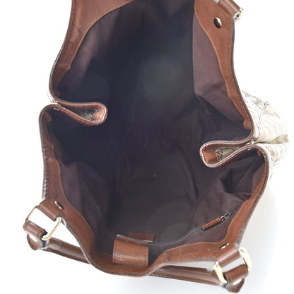 Gucci Monogram Large Sukey Tote Brown 5 of 19