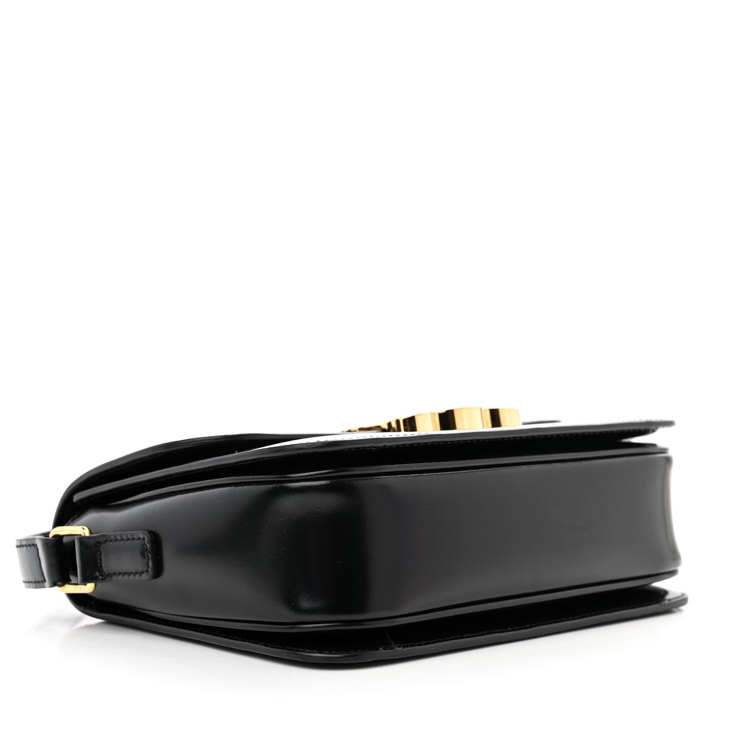 Shiny Calfskin Teen Triomphe Black