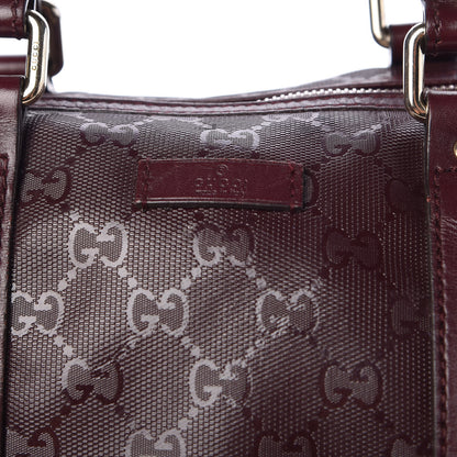 Gucci Imprime Monogram Medium Joy Boston Bordeaux 14 of 21