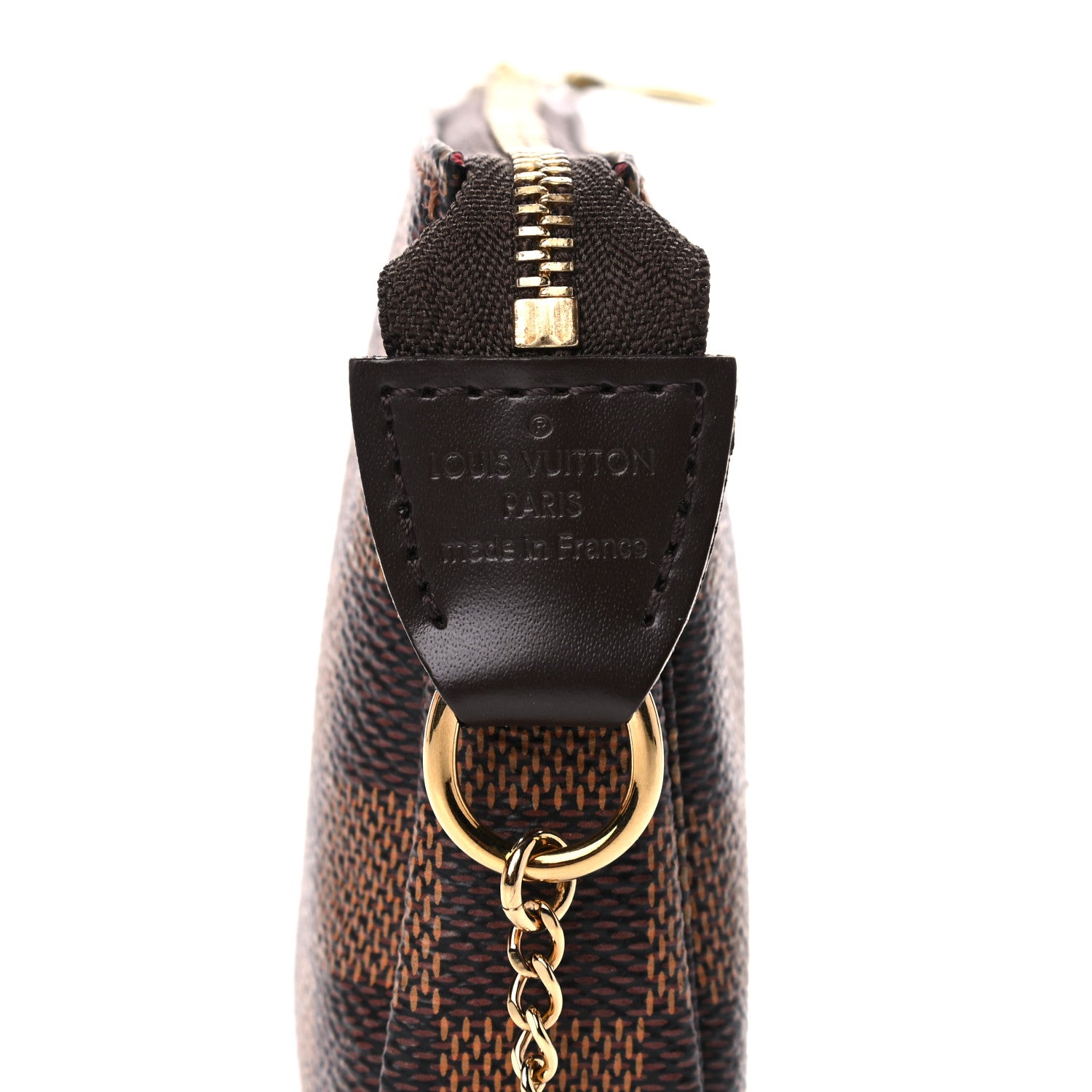 Louis Vuitton Damier Ebene Mini Pochette Accessories 8 of 11