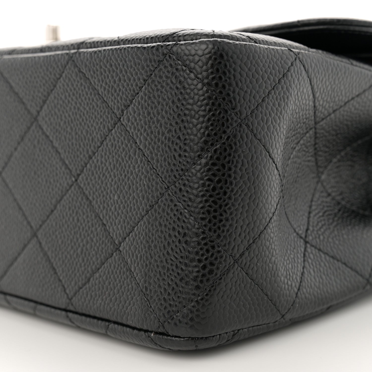 Chanel Caviar Quilted Jumbo Double Flap Black 10 of 11