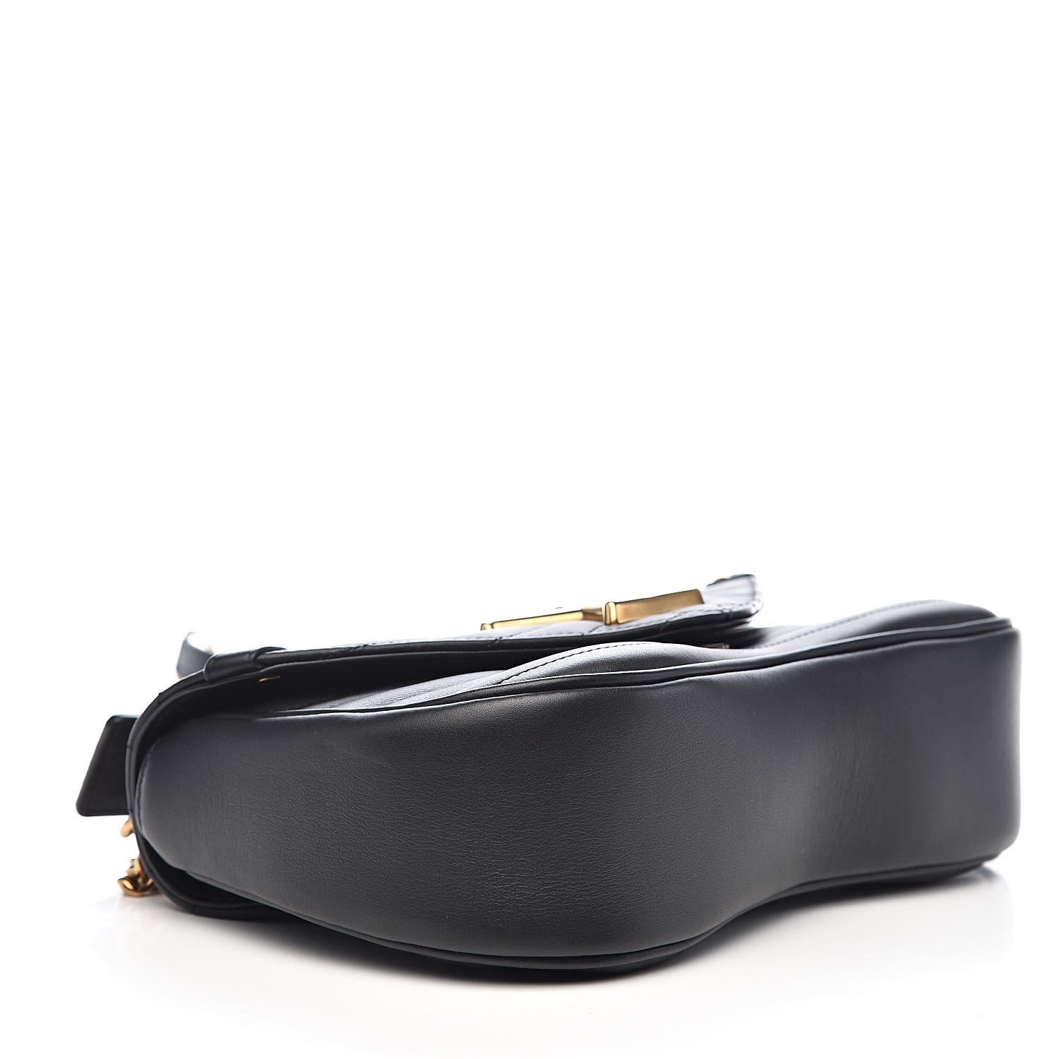 Louis Vuitton Calfskin New Wave Chain MM Black 4 of 13