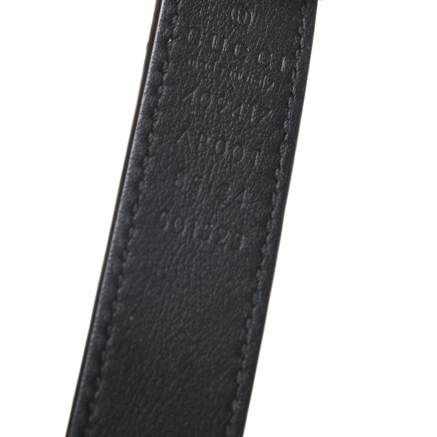 Calfskin Double G 20mm Belt 85 34 Black
