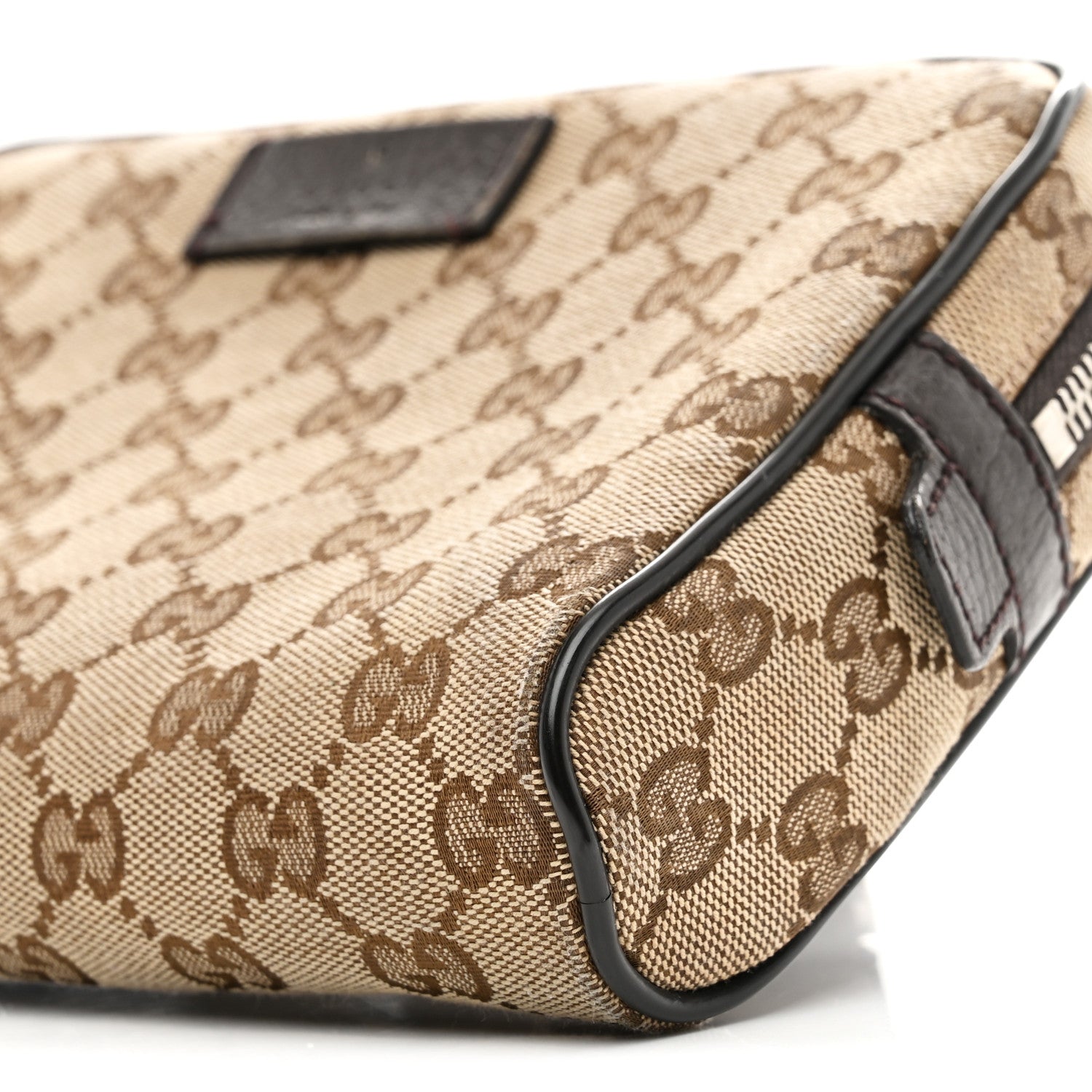 Gucci Monogram Belt Bag Dark Brown 10 of 10