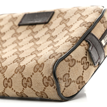 Gucci Monogram Belt Bag Dark Brown 10 of 10