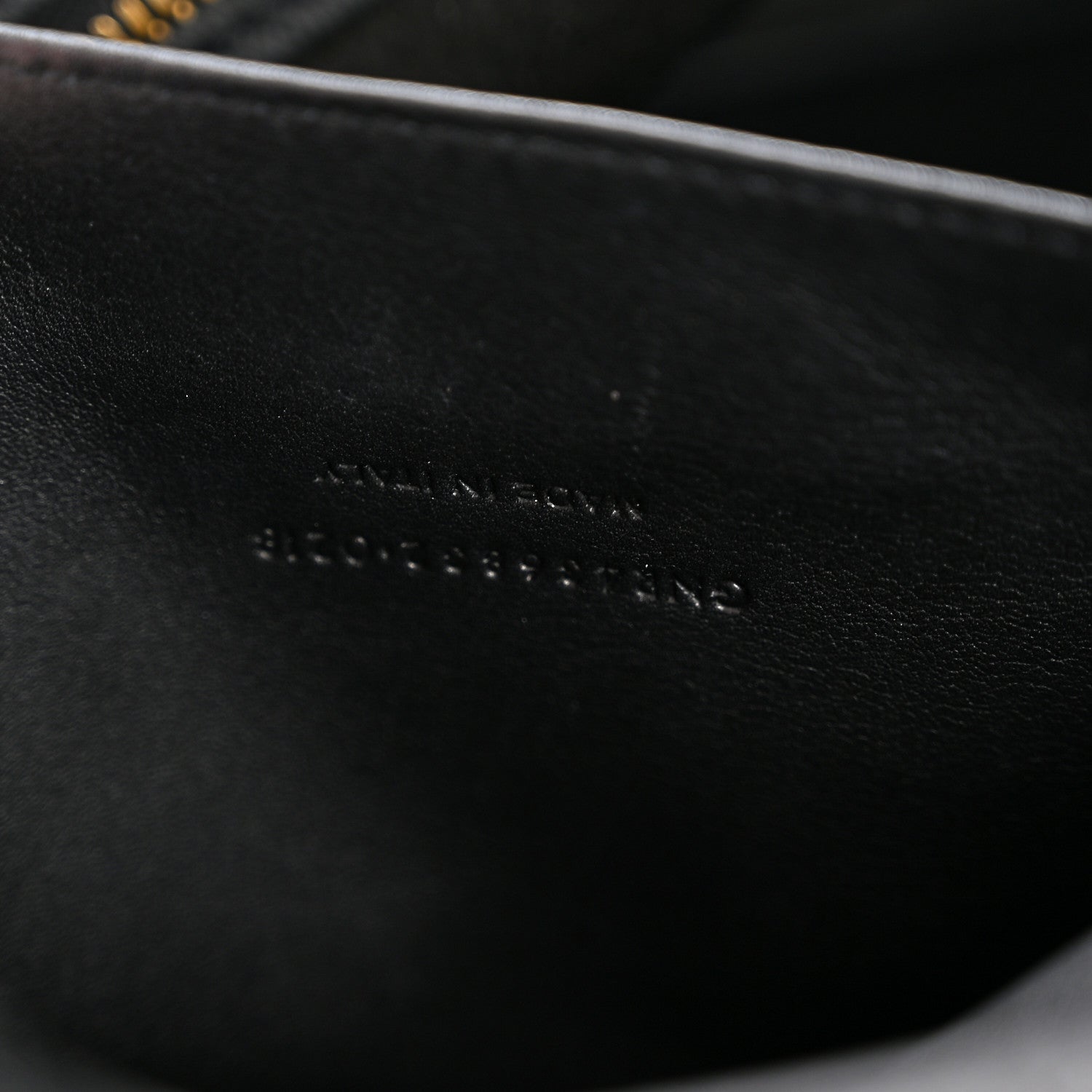 Saint Laurent Calfskin Suede Small Monogram Downtown Cabas Black 7 of 12