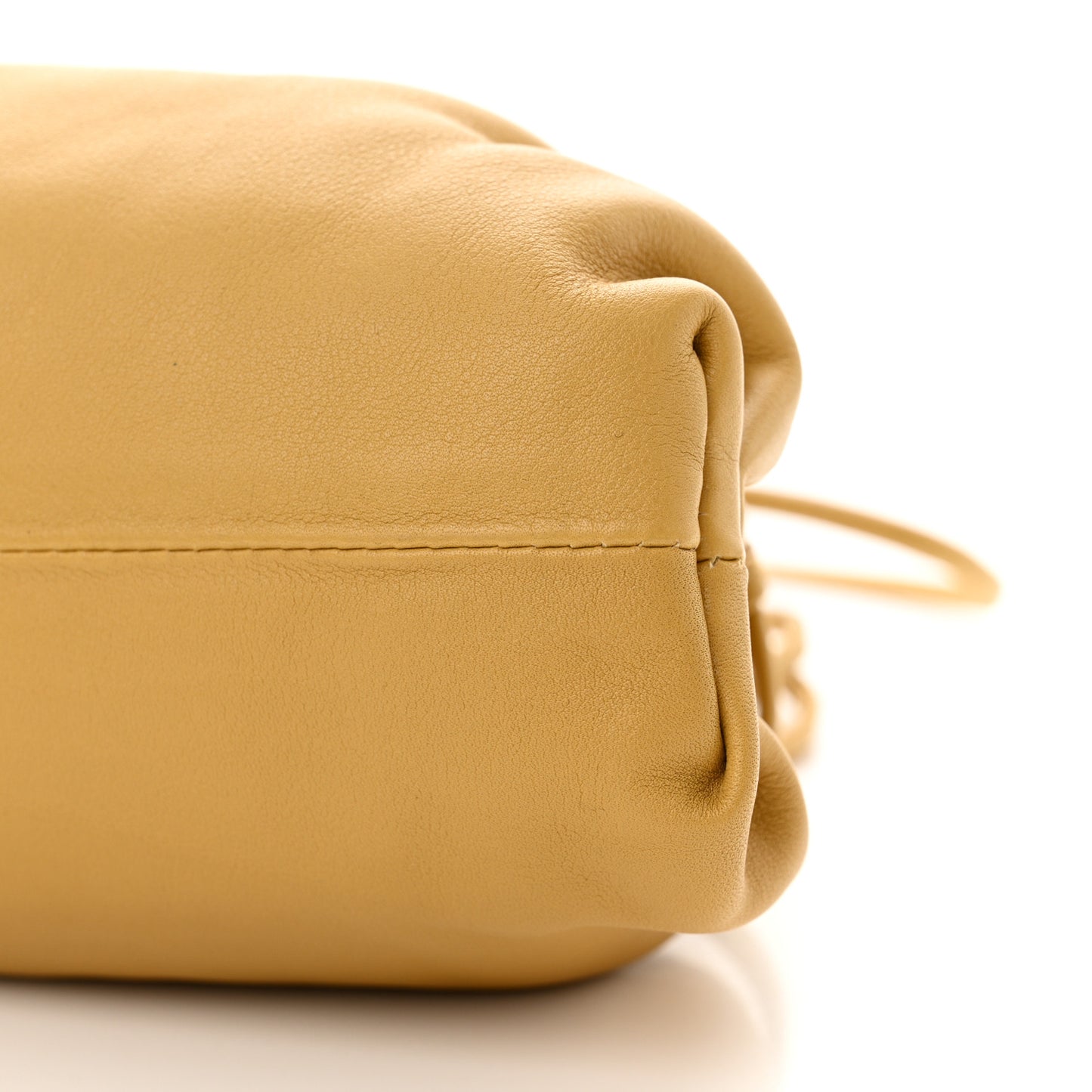 Butter Calfskin The Mini Pouch Butterscotch