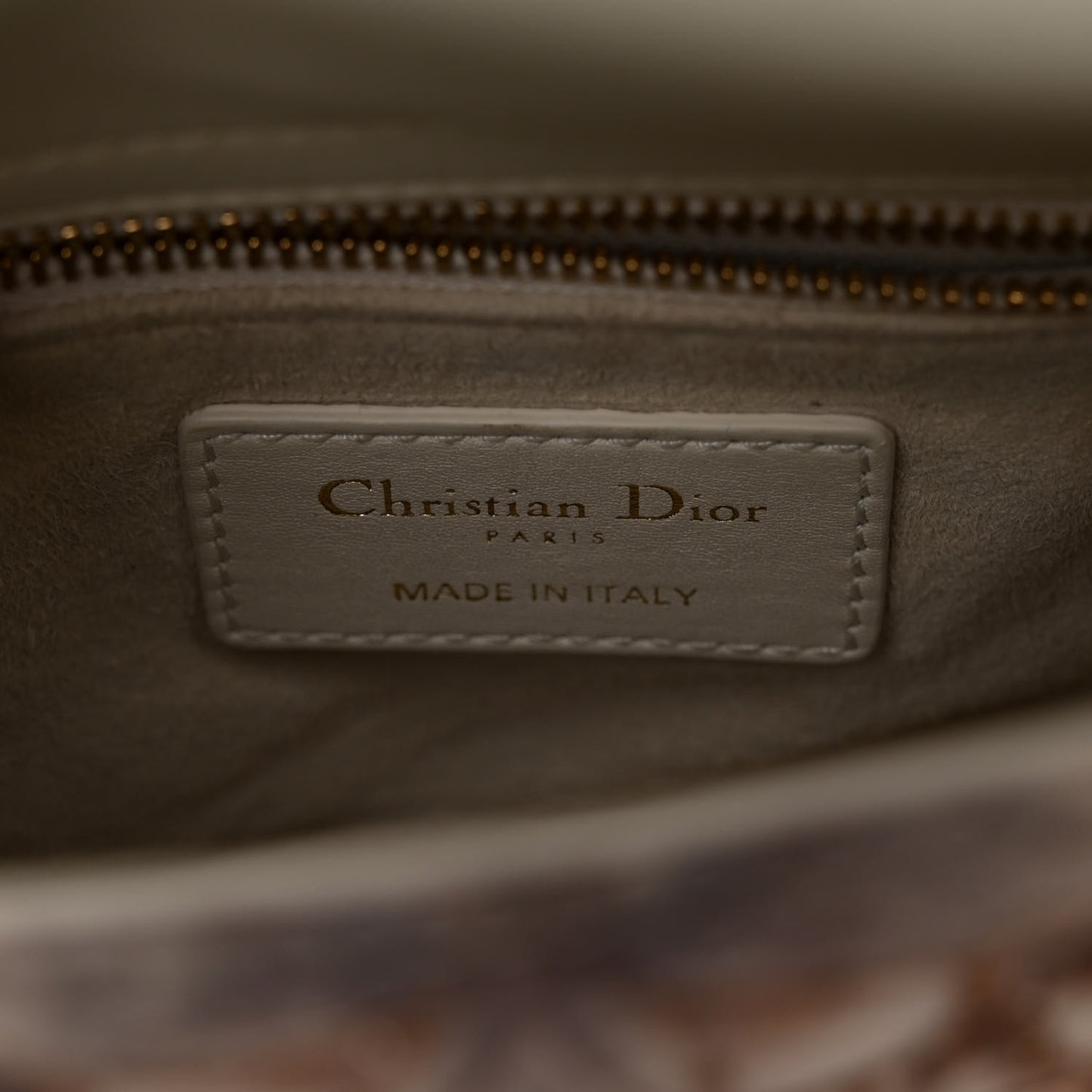 Calfskin Printed Mini KaleiDiorscopic Lady Dior Multicolor