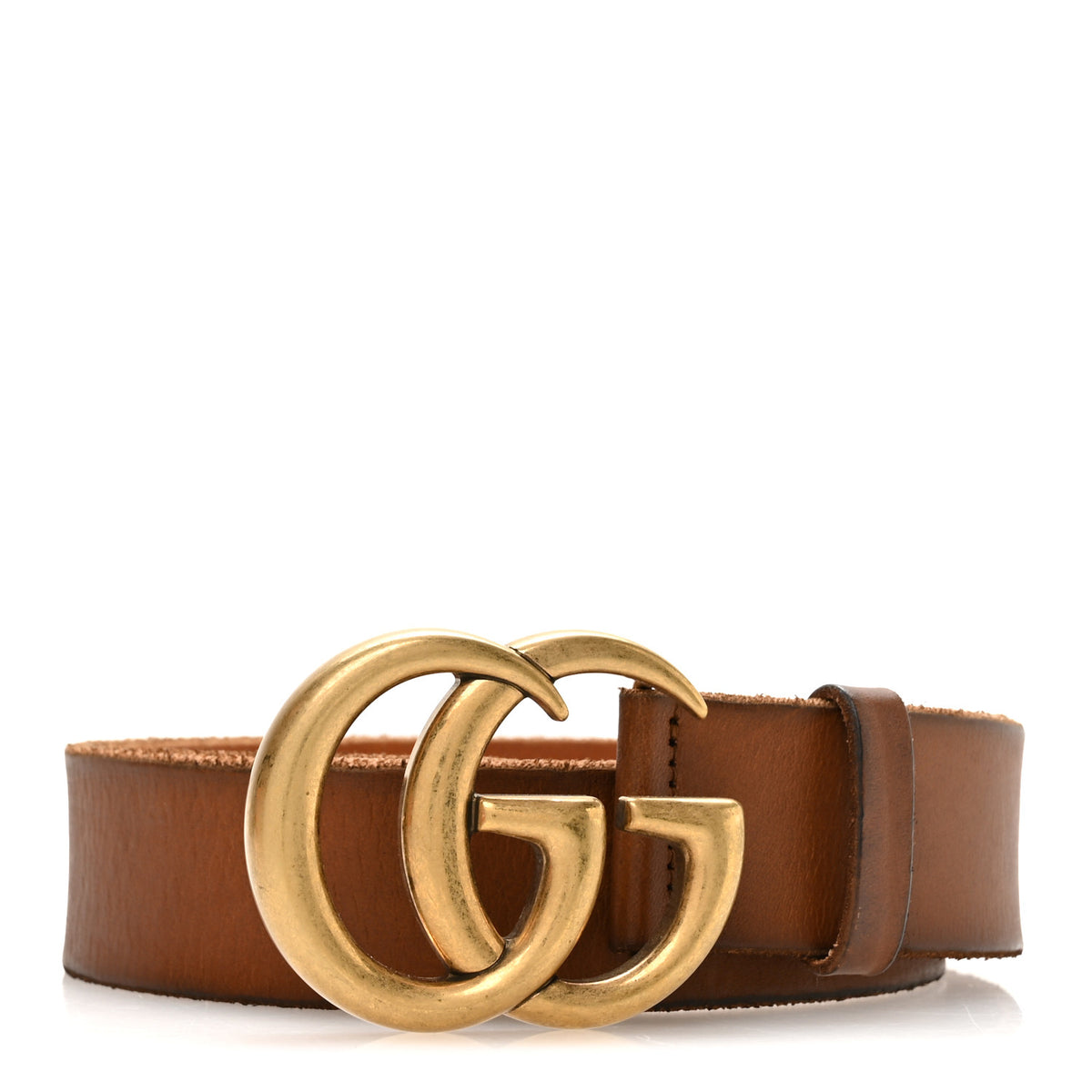 Gucci Faded Calfskin Double G 20mm Belt 80 32 Cuir 1 of 5