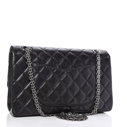 Chanel Aged Calfskin Quilted 2.55 Reissue 226 Flap Black 3 of 11