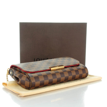 Louis Vuitton Damier Ebene Favorite MM 4 of 8